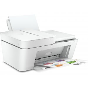 Perfect Dust Cover Copertura Antipolvere In Nylon Bianco Per Stampante HP Deskjet Plus 4100e - Antistatica E Impermeabile, 46.9x33.1x17.8 Cm