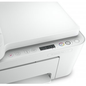 Perfect Dust Cover Copertura Antipolvere In Nylon Bianco Per Stampante HP Deskjet Plus 4100e - Antistatica E Impermeabile, 46.9x33.1x17.8 Cm